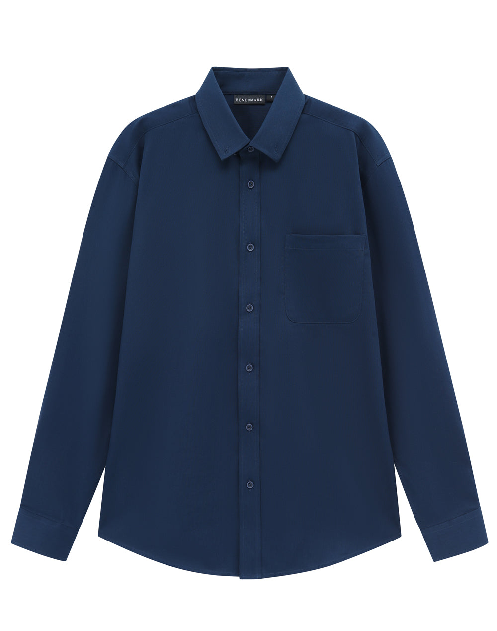 Winning Spirit - Mens Smart Casual Cotton Blend L/S Shirt - M7009L