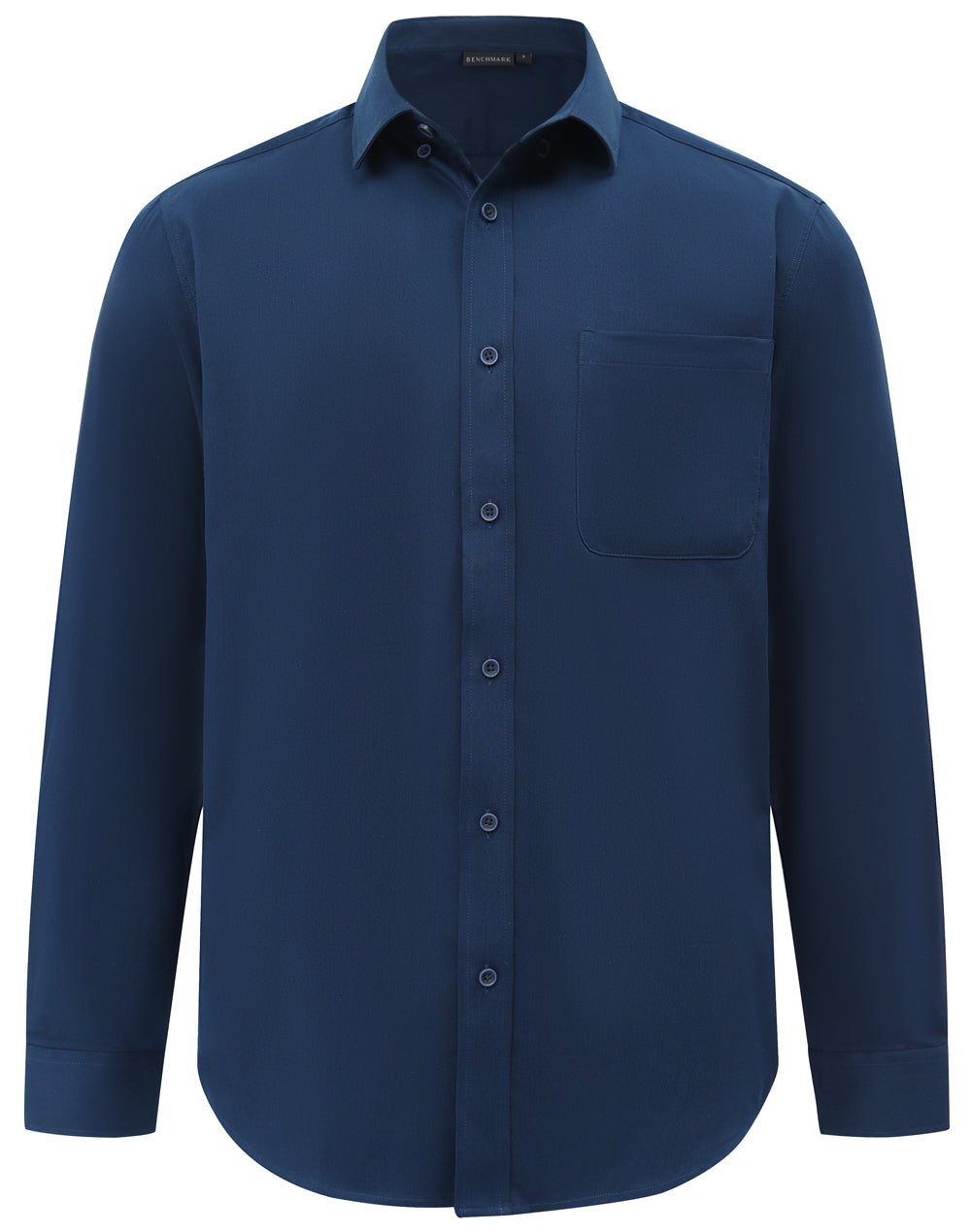 Winning Spirit - Mens Smart Casual Cotton Blend L/S Shirt - M7009L