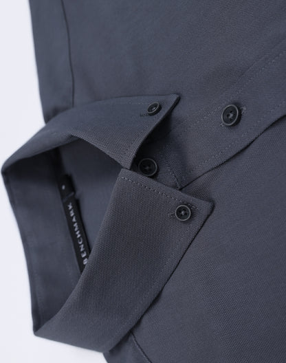 Winning Spirit - Mens Smart Casual Cotton Blend L/S Shirt - M7009L
