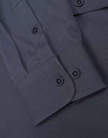 Winning Spirit - Mens Smart Casual Cotton Blend L/S Shirt - M7009L
