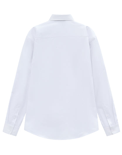 Winning Spirit - Mens Smart Casual Cotton Blend L/S Shirt - M7009L