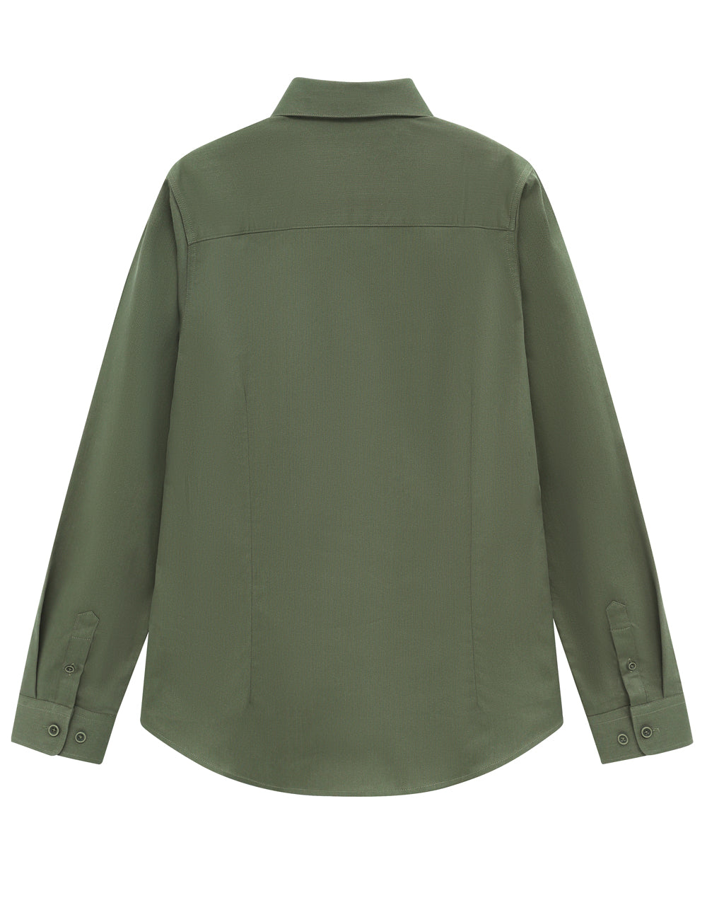 Winning Spirit - Womens Smart Casual Cotton Blend L/S Shirt - M8009L