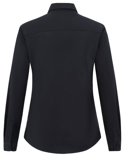 Winning Spirit - Womens Smart Casual Cotton Blend L/S Shirt - M8009L