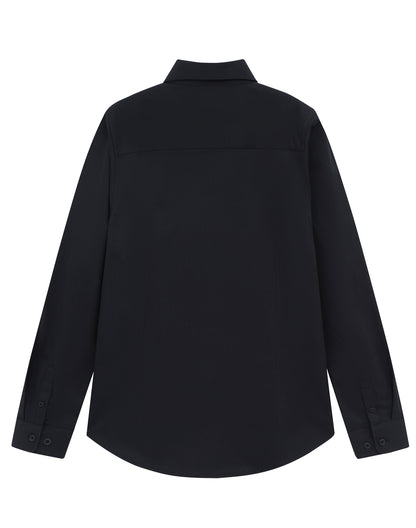 Winning Spirit - Womens Smart Casual Cotton Blend L/S Shirt - M8009L