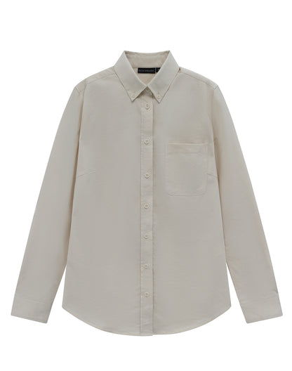 Winning Spirit - Womens Smart Casual Cotton Blend L/S Shirt - M8009L