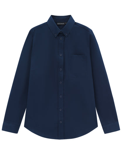 Winning Spirit - Womens Smart Casual Cotton Blend L/S Shirt - M8009L