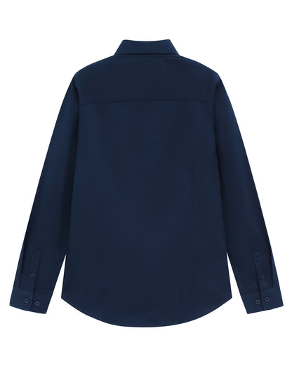 Winning Spirit - Womens Smart Casual Cotton Blend L/S Shirt - M8009L