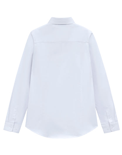 Winning Spirit - Womens Smart Casual Cotton Blend L/S Shirt - M8009L