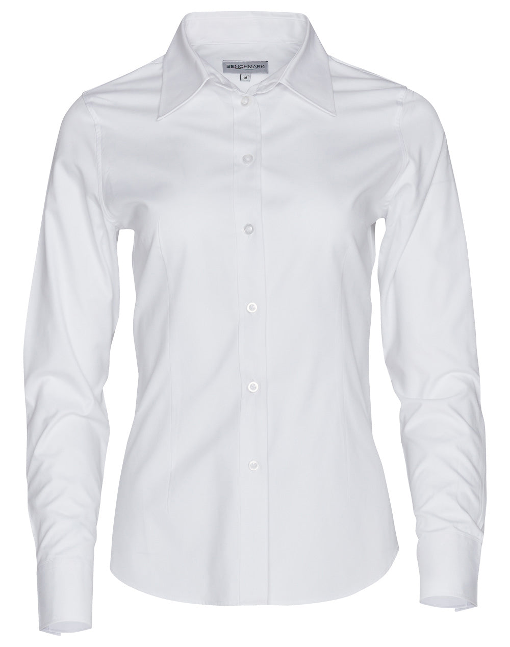 Winning Spirit-Women's CVC Oxford Long Sleeve Shirt -M8040L