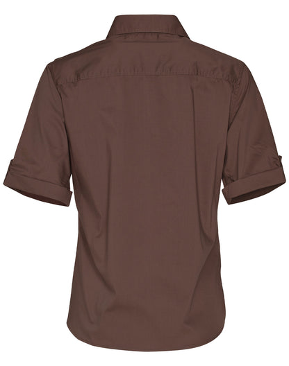 Winning Spirit-Women's Short Sleeve Military Shirt-M8911