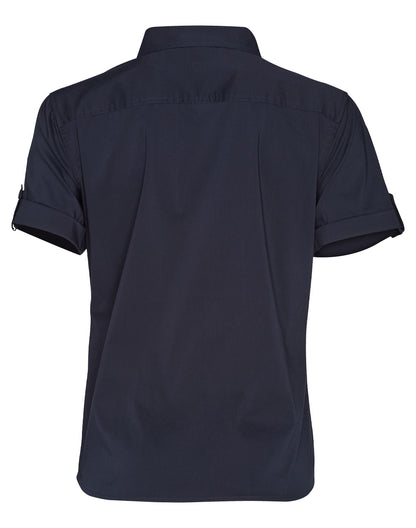 Winning Spirit-Women's Short Sleeve Military Shirt-M8911