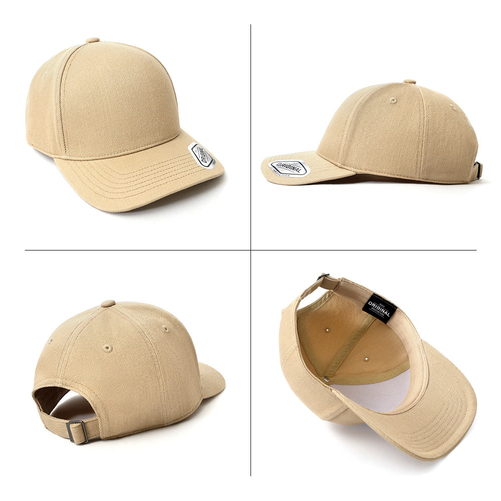 Grace Collection - Seamless Front Premium Heavy Cotton Cap - OG221
