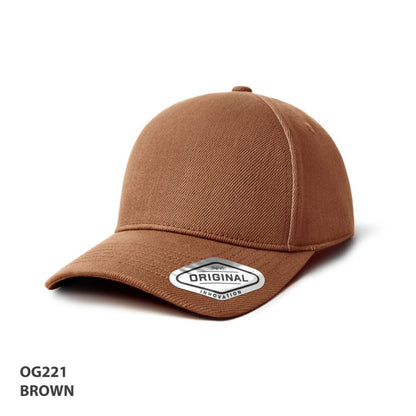 Grace Collection - Seamless Front Premium Heavy Cotton Cap - OG221