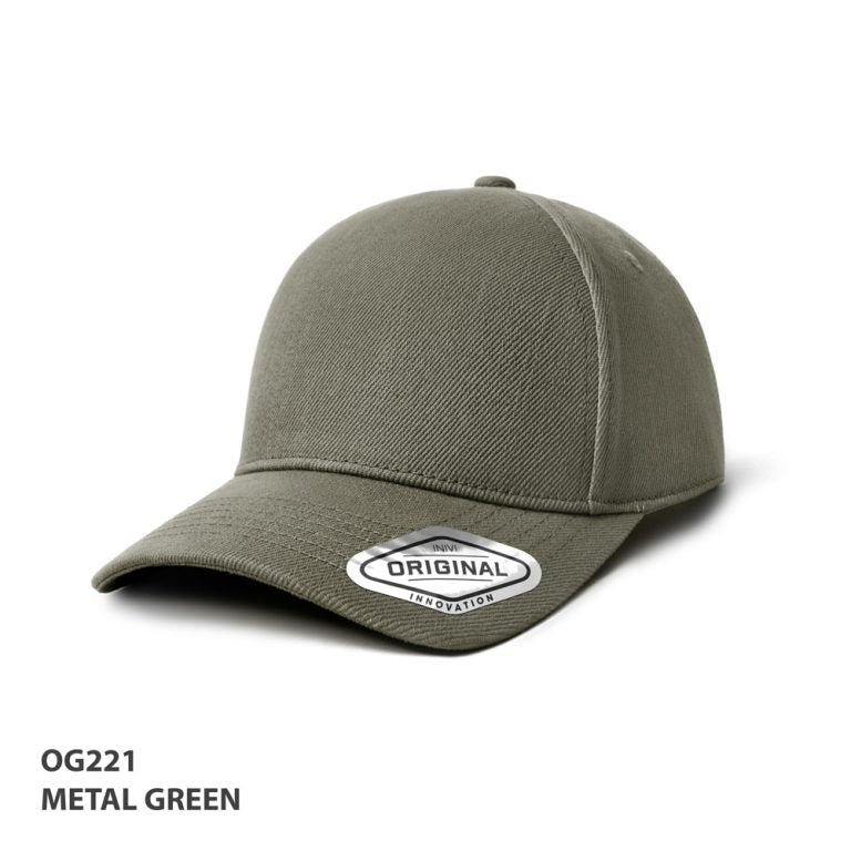 Grace Collection - Seamless Front Premium Heavy Cotton Cap - OG221