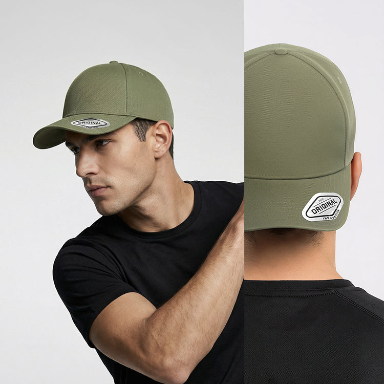 Grace Collection - Seamless Front Double Knit Cap - OG233