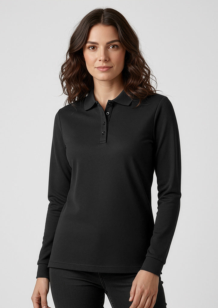 Biz Collection - Action Womens Long Sleeve Polo - P206LL