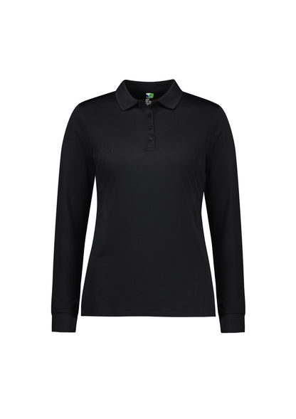 Biz Collection - Action Womens Long Sleeve Polo - P206LL