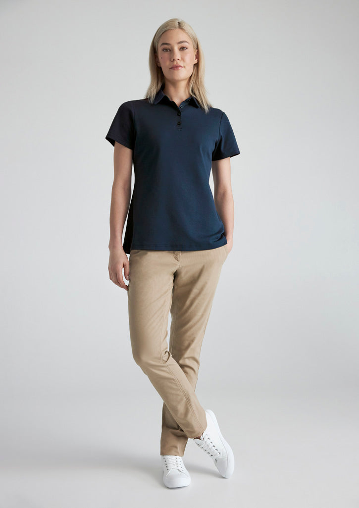 Biz Collection - Womens Lotus Short Sleeve Polo - P515LS