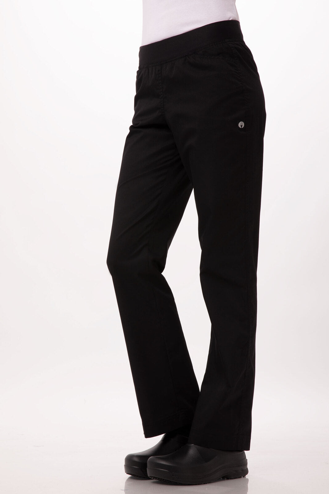 Chef Works - Lightweight Womens Slim Chef Pants - Black