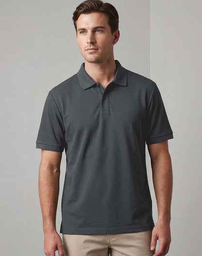 Winning Spirit - Mens Classic Cotton/Poly Pique Short Sleeve Polo - PS15