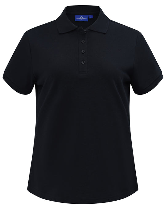 Winning Spirit - Womens Classic Cotton/Poly Pique Short Sleeve Polo - Ps16