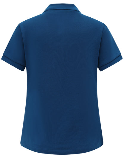 Winning Spirit - Womens Classic Cotton/Poly Pique Short Sleeve Polo - Ps16