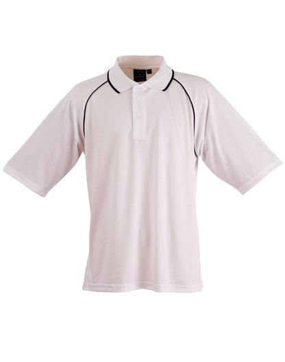 Winning Spirit-Men's CoolDry® Raglan Short Sleeve Contrast Polo-PS20-2nd