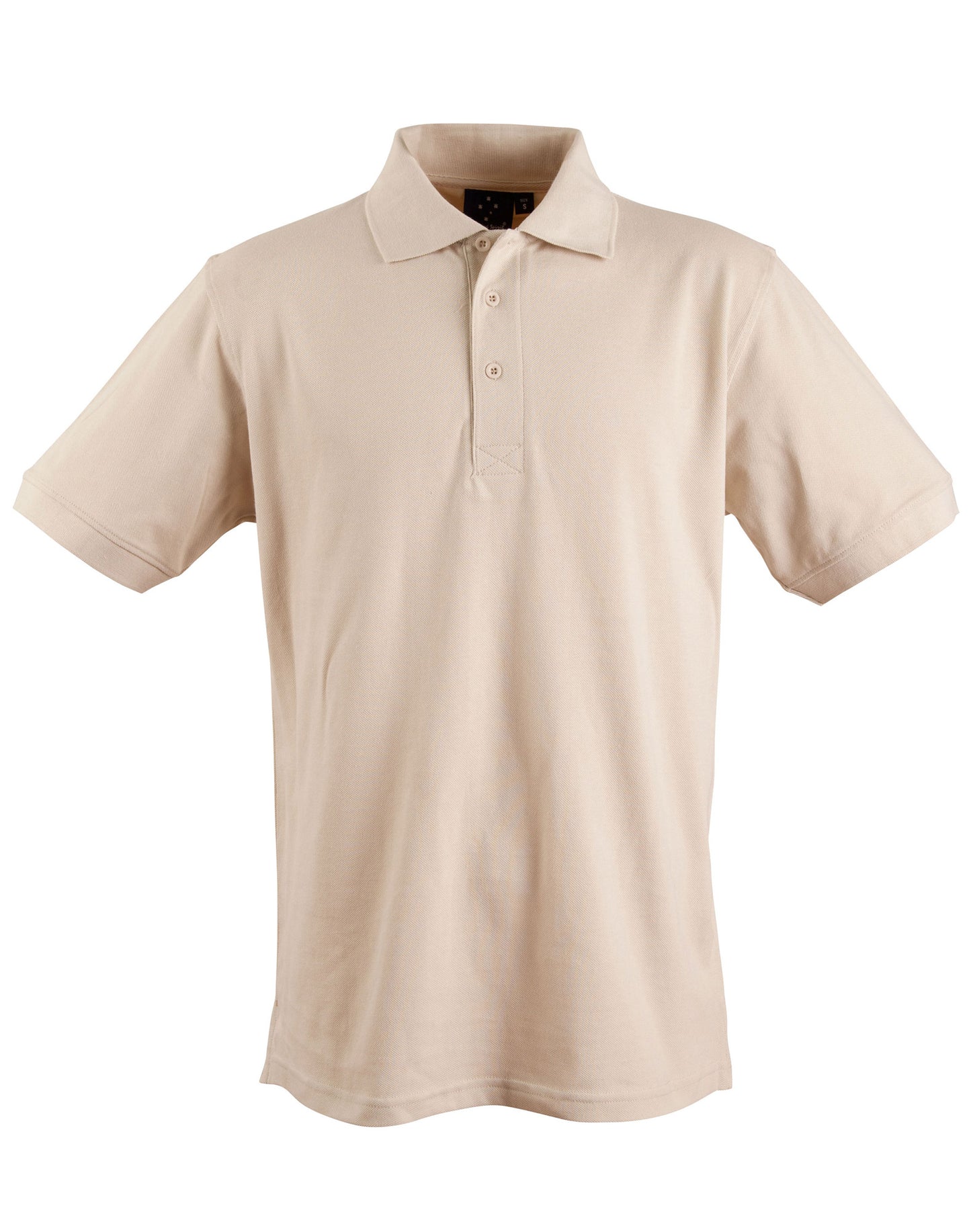 Winning Spirit-Men's Cotton Pique Knit Short Sleeve Polo-PS39