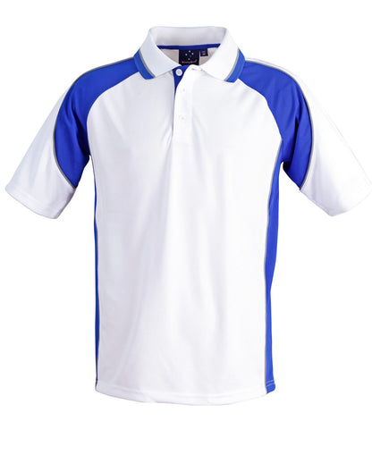 Winning Spirit - Mascot Kids Cooldry Short Sleeve Contrast Polo - PS49K