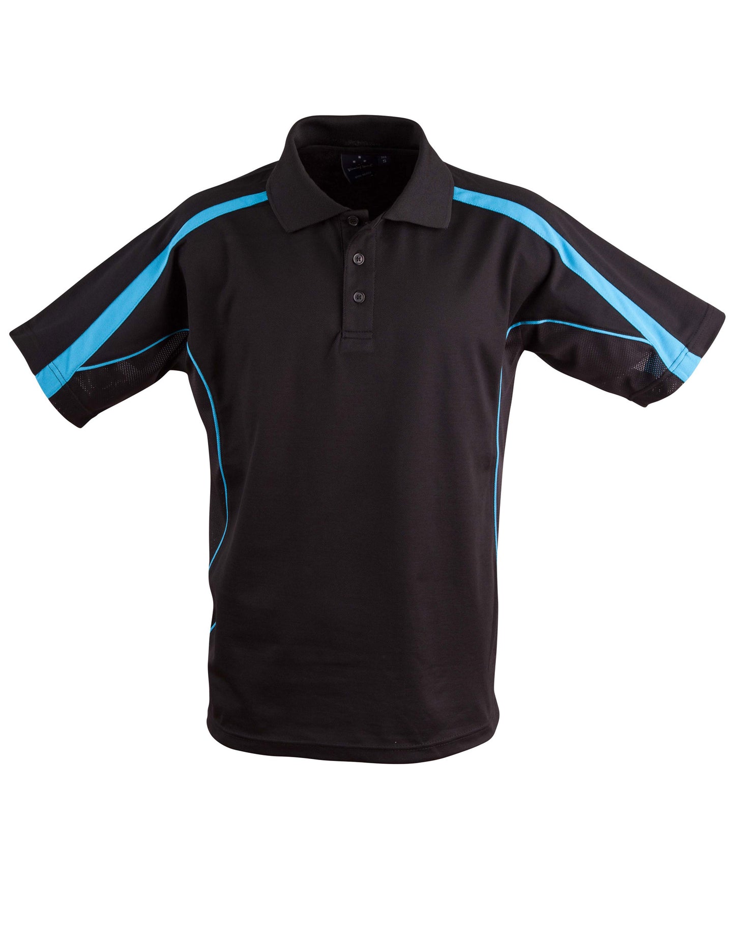 Winning Spirit-Mens  TrueDry Fashion Short Sleeve Polo-PS53-1st