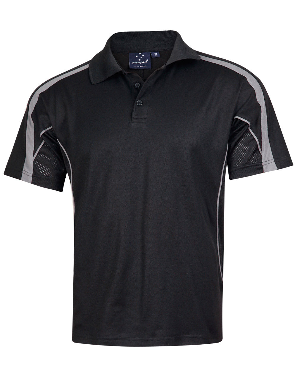 Winning Spirit-Mens  TrueDry Fashion Short Sleeve Polo-PS53-1st