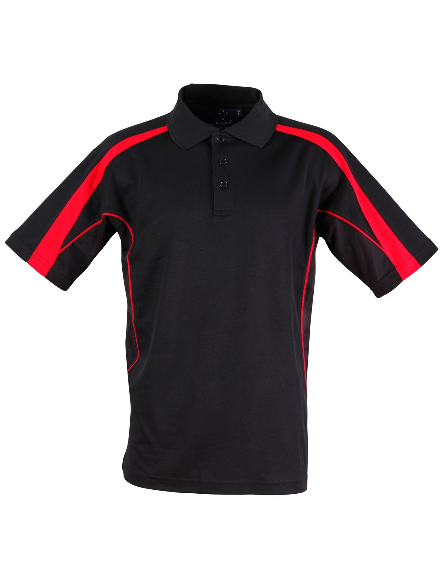 Winning Spirit-Mens  TrueDry Fashion Short Sleeve Polo-PS53-1st