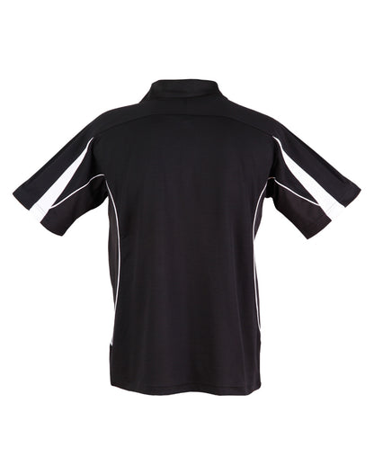 Winning Spirit-Mens  TrueDry Fashion Short Sleeve Polo-PS53-1st