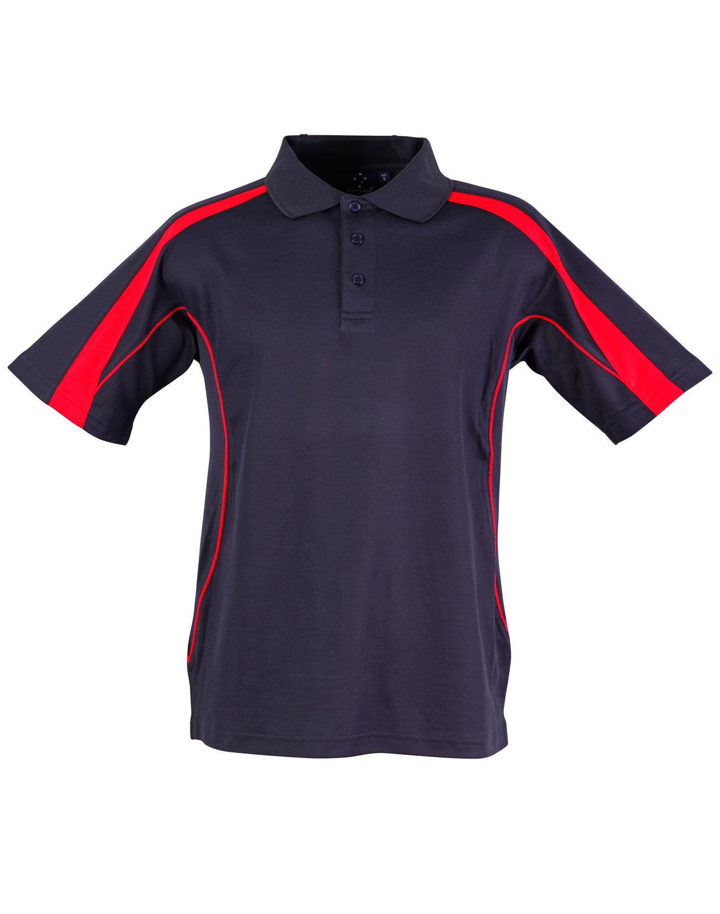 Winning Spirit-Mens  TrueDry Fashion Short Sleeve Polo-PS53-1st