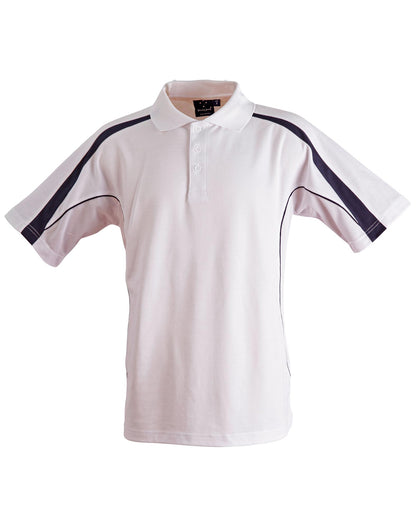 Winning Spirit-Mens  TrueDry Fashion Short Sleeve Polo -PS53-2nd