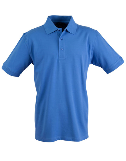 Winning Spirit -Men's Cotton Stretch Short Sleeve Polo-PS55