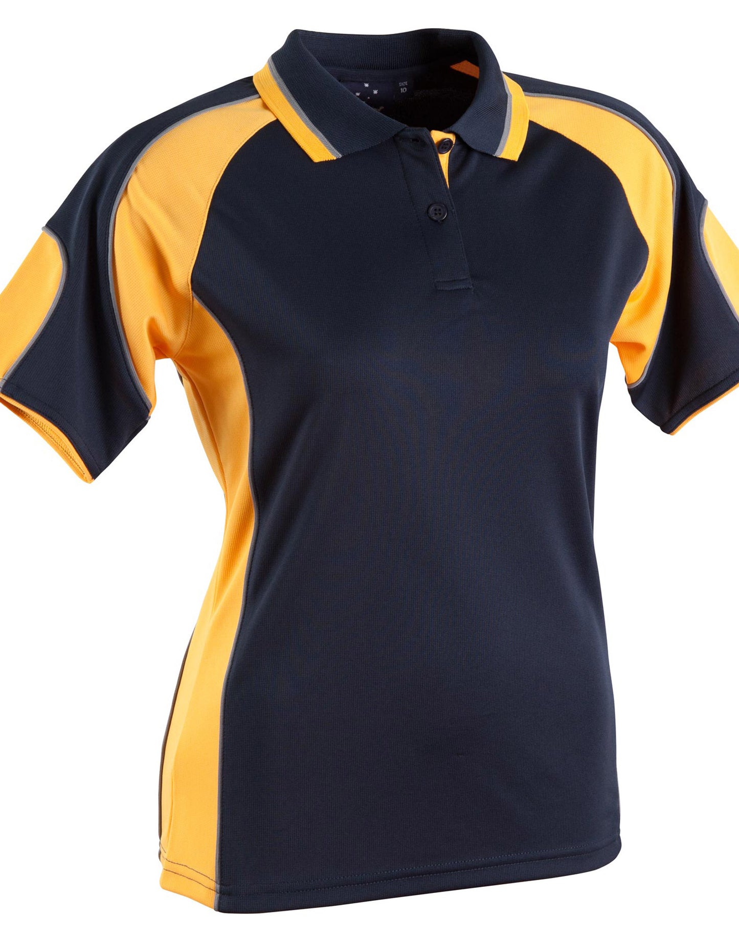 Winning Spirit -Ladies' CoolDry® Contrast Polo with Sleeve Panels-PS62-1st