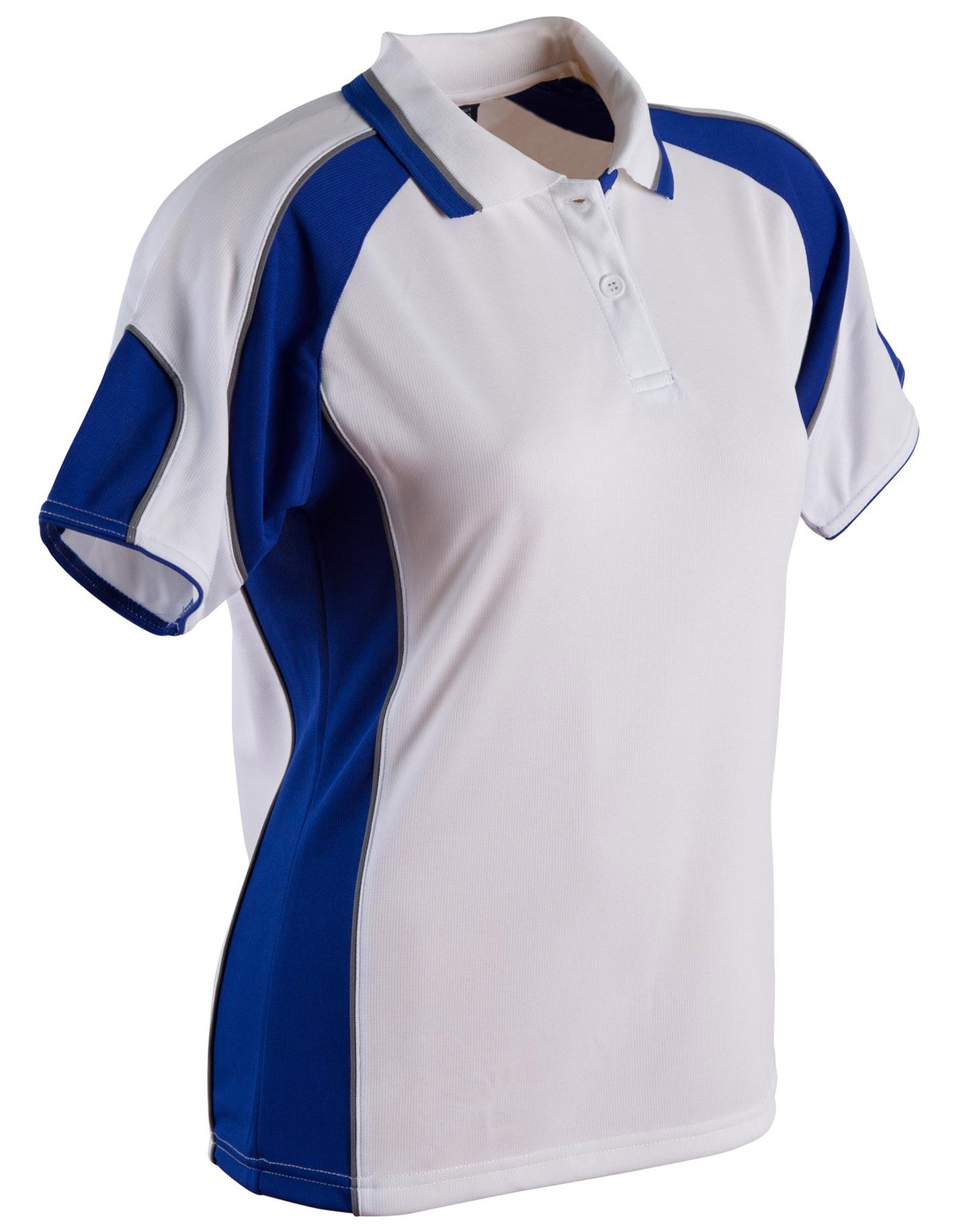 Winning Spirit- Ladies' CoolDry® Contrast Polo with Sleeve Panels-PS62-2nd