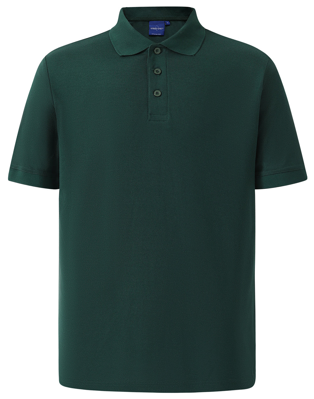 Winning Spirit-Men's TrueDry® Solid Colour Pique Polo -PS63-1st
