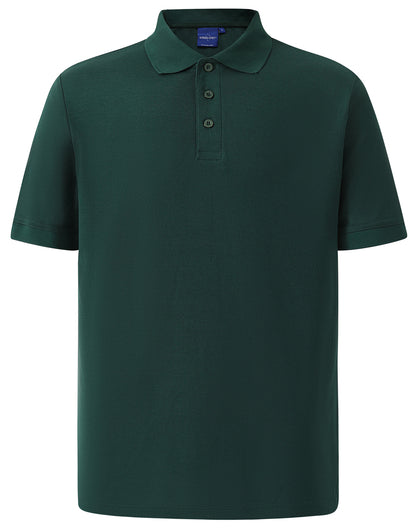 Winning Spirit-Men's TrueDry® Solid Colour Pique Polo -PS63-1st