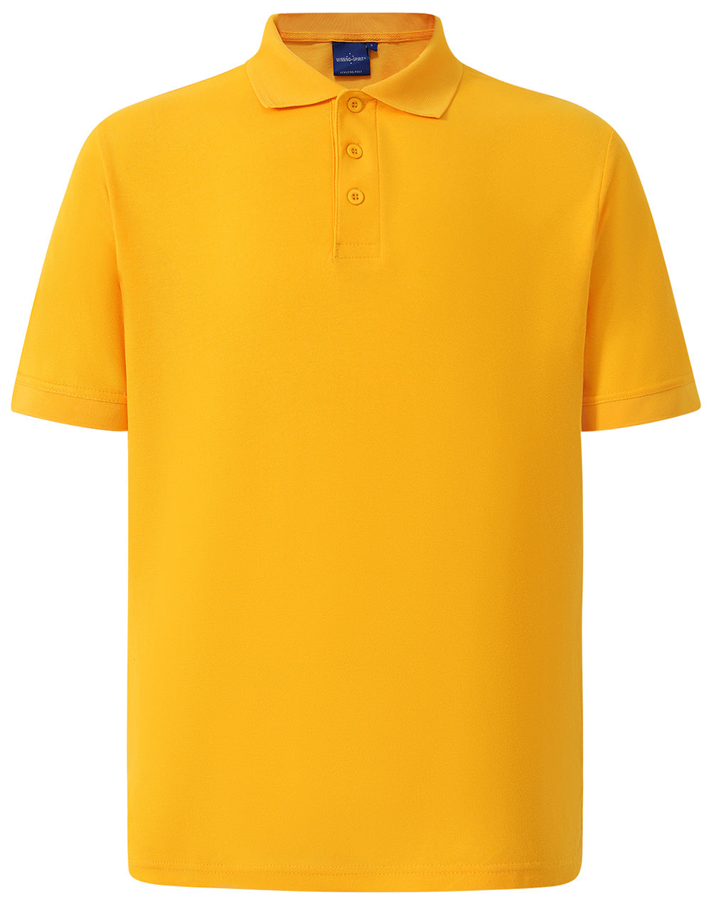 Winning Spirit-Men's TrueDry® Solid Colour Pique Polo -PS63-1st
