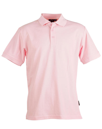 Winning Spirit-Men's TrueDry® Solid Colour Pique Polo -PS63-1st