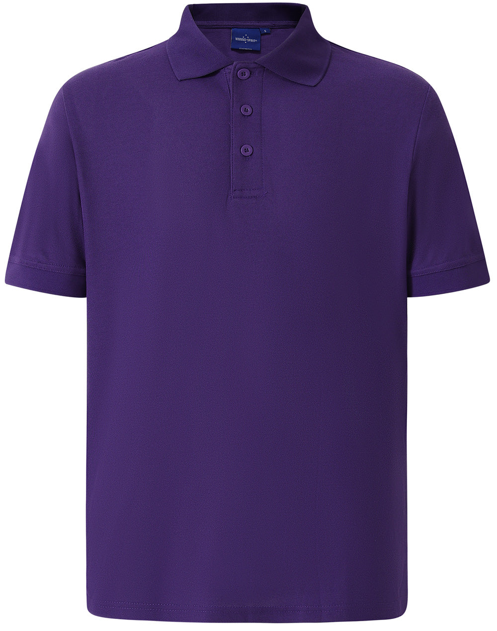 Winning Spirit-Men's TrueDry® Solid Colour Pique Polo -PS63-1st