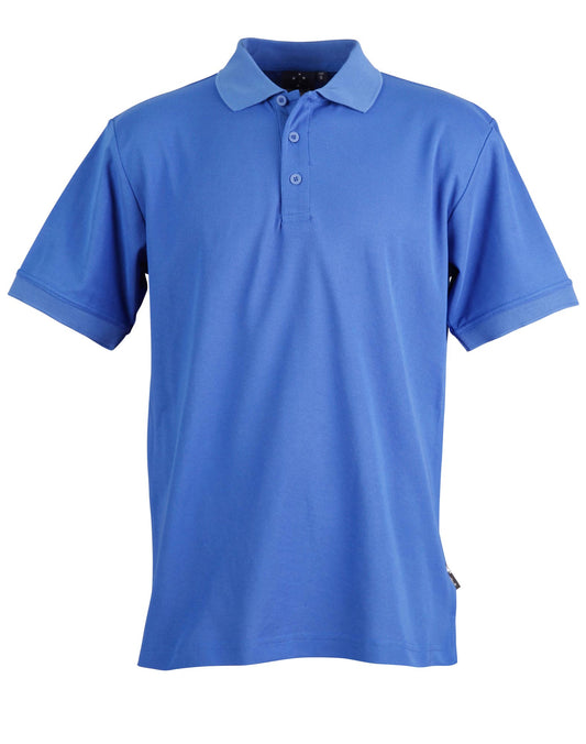 Winning Spirit-Men's TrueDry® Solid Colour Pique Polo -PS63-2nd