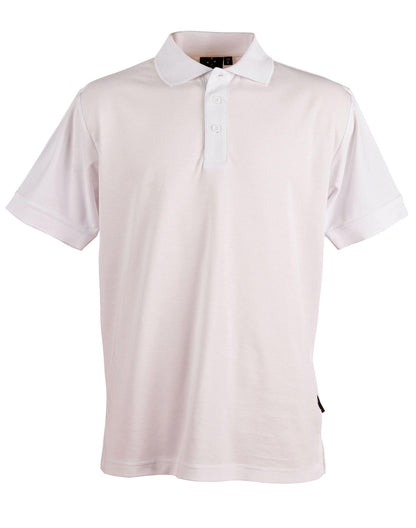 Winning Spirit-Men's TrueDry® Solid Colour Pique Polo -PS63-2nd