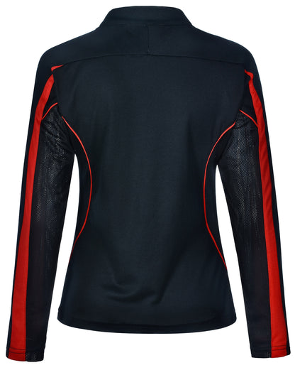 Winning Spirit-Ladies' TrueDry® Long Sleeve Polo-PS70