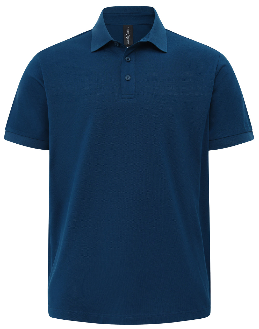 Winning Spirit - Mens Ultrafine Cotton Pique Short Sleeve Polo - PS71
