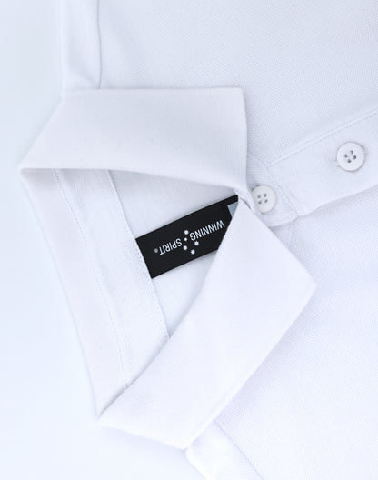 Winning Spirit - Mens Ultrafine Cotton Pique Short Sleeve Polo - PS71