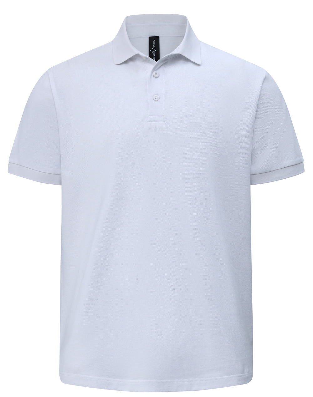 Winning Spirit - Mens Ultrafine Cotton Pique Short Sleeve Polo - PS71