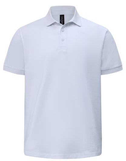 Winning Spirit - Mens Ultrafine Cotton Pique Short Sleeve Polo - PS71